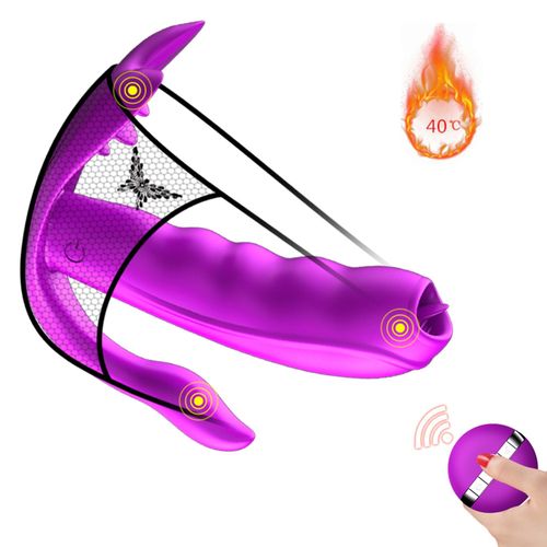 stymulator-silicone panty vibrator usb 7 function / heating na Arena.pl