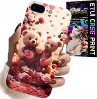 ETUI DO IPHONE ( 7 PLUS ) - MISIE, LOVE YOU, SERCA WIELE WZORÓW CASE