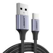 Kabel UGREEN USB-C 2m QC3.0 Szybkie Ładowanie i Transfer Danych Aluminiowy