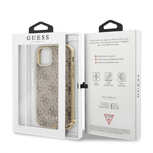 Guess GUHCN61GF4GBR iPhone 11 / Xr 6,1" brown/brązowy hard case na Arena.pl