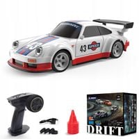 Samochód zdalnie sterowany drift car RC na pilota 2.4GHz mały szybki 8cm