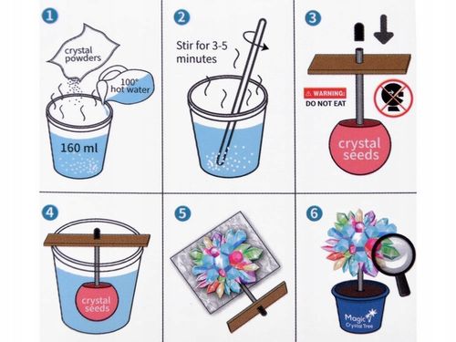 Zestaw Hodowla kryształów drzewko szczęścia ZA4323 na Arena.pl