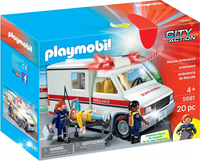 PLAYMOBIL 5681 AMERYKAŃSKA KARETKA ZE ŚWIATŁEM