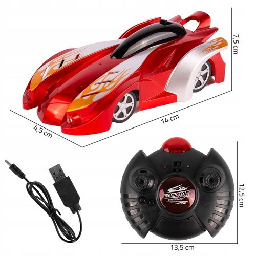 SAMOCHÓD JEŻDŻĄCY PO ŚCIANACH AUTO WYŚCIGÓWKA NA PILOTA ZDALNIE STEROWANE na Arena.pl