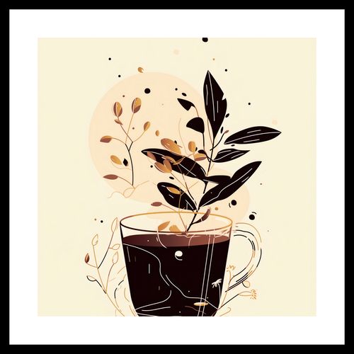 Plakat 30x30cm Jesienna Donica na Arena.pl