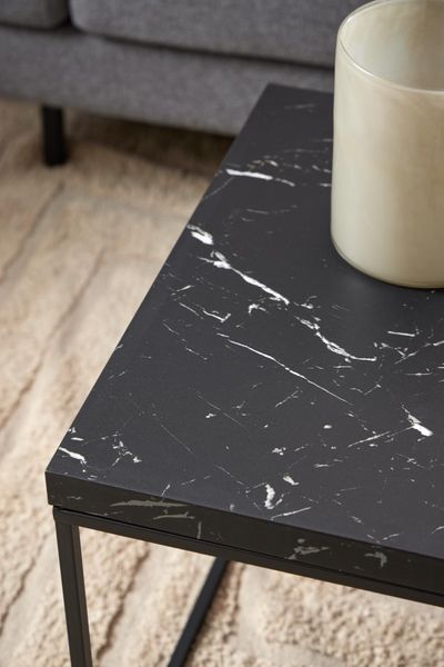 Stolik Barossa 110x55cm czarny marmur zdjęcie 5