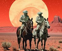 Plakat 60x50cm Patrol Kosmiczny