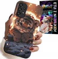 ETUI DO SAMSUNG GALAXY A33 5G - Z NADRUKIEM SŁODKI TYGRYSEK OBUDOWA CASE