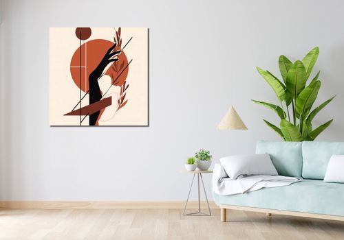 Obraz 90x90cm Zmierzch na Dłoni na Arena.pl