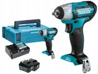 MAKITA KLUCZ UDAROWY 12V CXT TW140DSMJ 135Nm 3/8" 2x4,0Ah