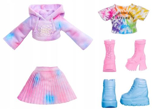 RAINBOW HIGH WATERCOLOR & CREATE LALKA DO MALOWANIA FIOLETOWE OCZY 507581 na Arena.pl