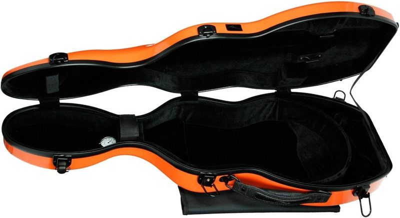 Fiberglass futerał skrzypcowy skrzypce UltraLight 4/4 M-case Pomarańczowy Jasny zdjęcie 5