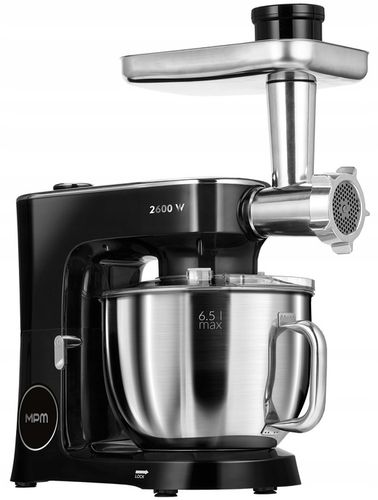 Robot planetarny kuchenny mikser szatkowanie 3w1 mocny 2600W MPM MRK-26 na Arena.pl