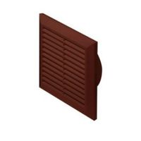 Kratka wentylacyjna FENNEL 17x17cm tworzywo brązowa fra