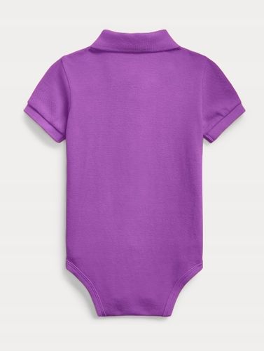 RALPH LAUREN Cotton Mesh Polo Bodysuit 6M na Arena.pl