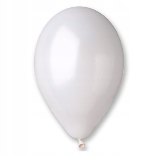 balon 10" metal perłowo-biały (100) 2912 na Arena.pl