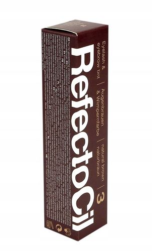 Henna RefectoCil do brwi i rzęs 3 naturalny brąz na Arena.pl