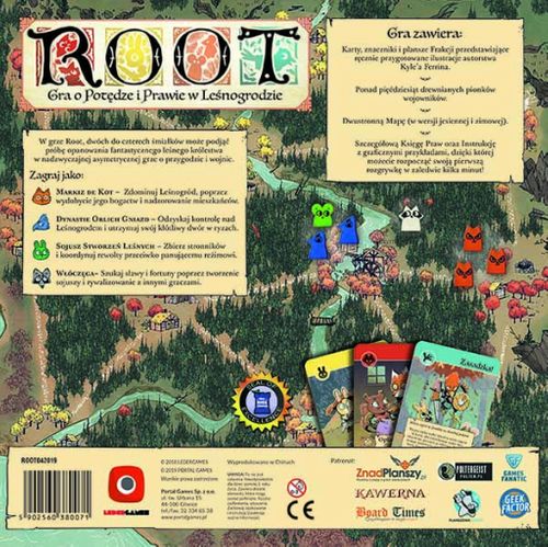 GRA PLANSZOWA ROOT - podstawa PORTAL na Arena.pl