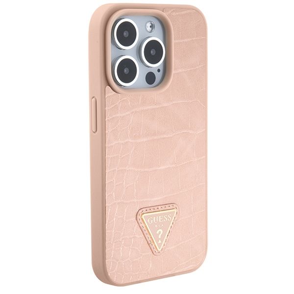 Etui Guess do iPhone 15 Pro, Różowy zdjęcie 4
