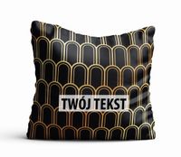 Poduszka Dekoracyjna GEOMETRYCZNA  z Twoim napisem G47