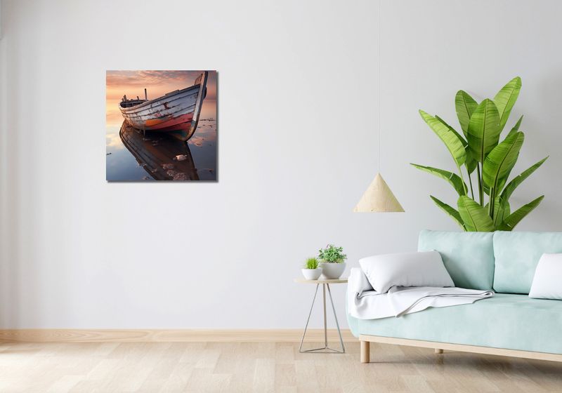 Obraz 60x60cm Odosobniona Przystań zdjęcie 2