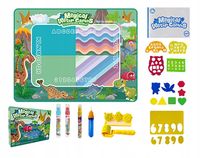 MATA DO KOL. PISAKIEM WODNYM DINO 150x100 9934