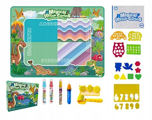 MATA DO KOL. PISAKIEM WODNYM DINO 150x100 9934 na Arena.pl