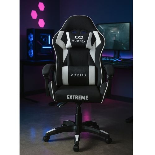 fotel gamingowy extreme vortex white na Arena.pl