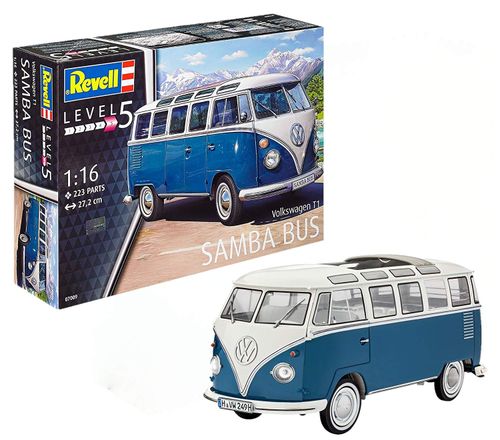 Revell Model Do Sklejania Bus Vw Typ 2 T1 Samba na Arena.pl