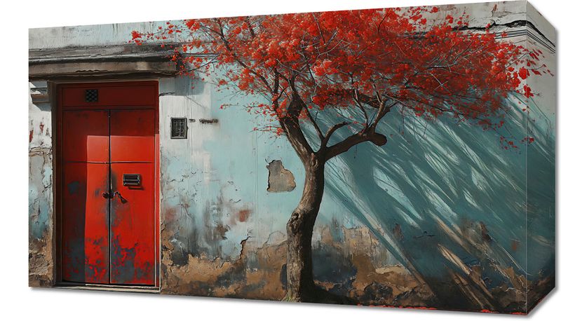 Obraz 50x30cm Widok Na Dawne zdjęcie 1