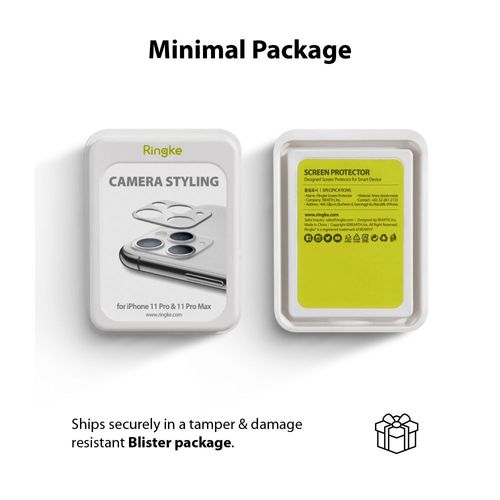 RINGKE CAMERA STYLING IPHONE 11 PRO SILVER na Arena.pl
