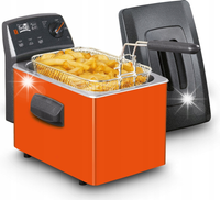 FRITEL TURBO SF4152 frytkownica, frytownica olejowa 3L 2200W, pomarańczowa