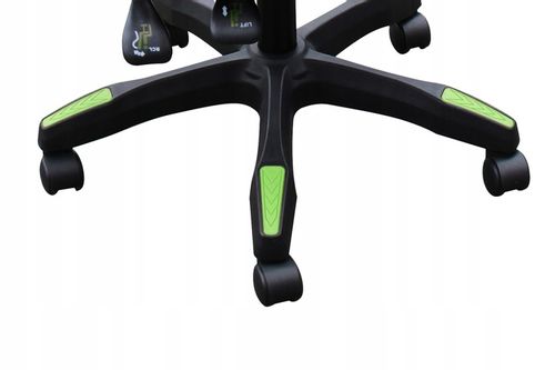 Fotel GAMINGOWY komputerowy OBROTOWY biurowy krzesło gracza + MASAŻ PLECÓW! na Arena.pl