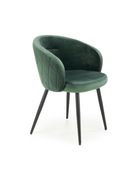 Krzesło Claude zielone