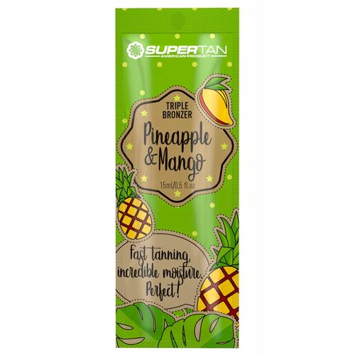 Supertan Pineapple & Mango 5x 15ml Potrójny Bronzer + Gratisy na Arena.pl