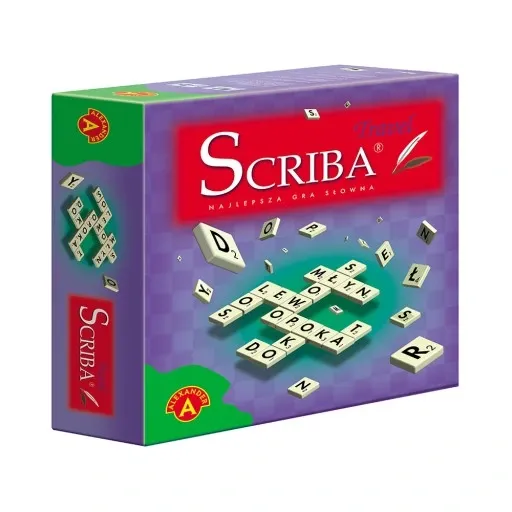 GRA SCRIBA TRAVEL Najlepsza gra słowna scrable zdjęcie 1
