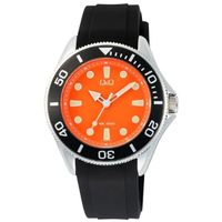 Zegarek Męski Q&Q GENT DIVER BLACK (Ø 41 mm)