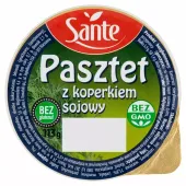 SANTE PASZTET SOJOWY Z KOPERKIEM 113G