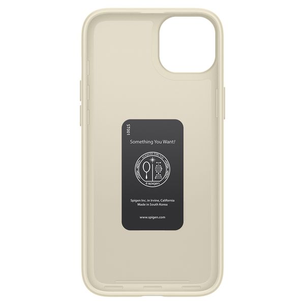 Etui ochronne do iPhone 15 Plus Thin Fit beżowe zdjęcie 4