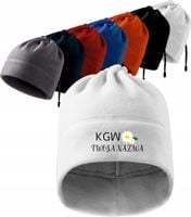 CZAPKA ZIMOWA HAFT koło gospodyń wiejskich + twoja nazwa logo KGW