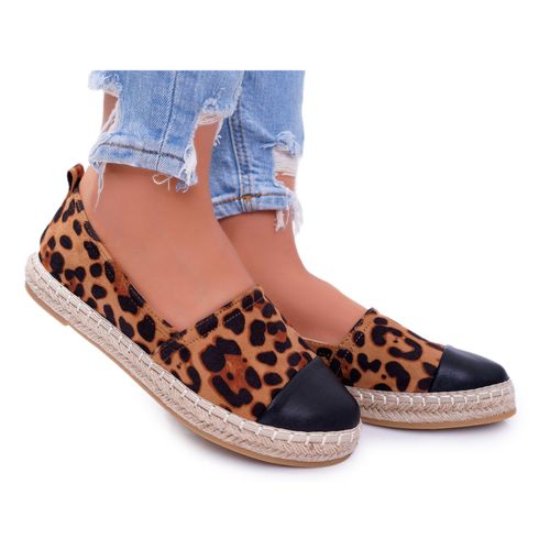 Damskie Espadryle Leopard Flaty r.37 na Arena.pl
