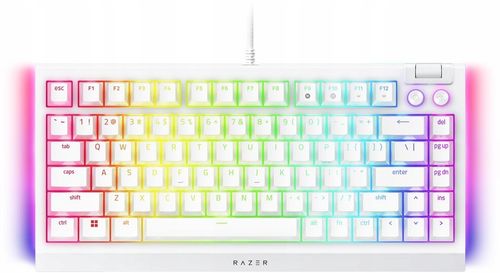 Klawiatura Razer BlackWidow V4 75% White na Arena.pl
