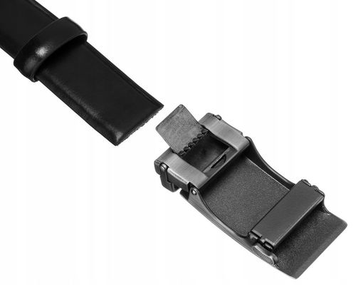 elegancki pasek męski z klamrą automatyczną wykonany - peterson 95 na Arena.pl