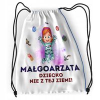 Plecak Sportowy Szkolny Małgorzaty Córki Dziecka Z Nadrukiem Ze Zdjęciem