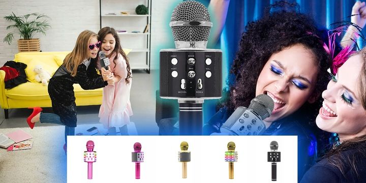 MIKROFON KARAOKE GŁOŚNIK BLUETOOTH MANTA MODULACJA zdjęcie 12