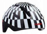 Kask rowerowy LAZER Bob+ Biało-czarny dla Dzieci (rozmiar XS)