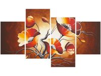 140CM 70 OBRAZ MAKI BRĄZACH ŚCIENNY