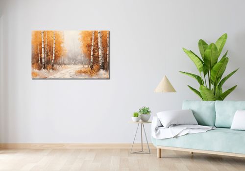 Obraz 100x60cm Jesienne Brzozy na Arena.pl