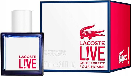 Lacoste Live Eau de Toilete 60ml ORYGINALNE FOLIA! na Arena.pl