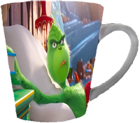 Kubek latte Grinch
